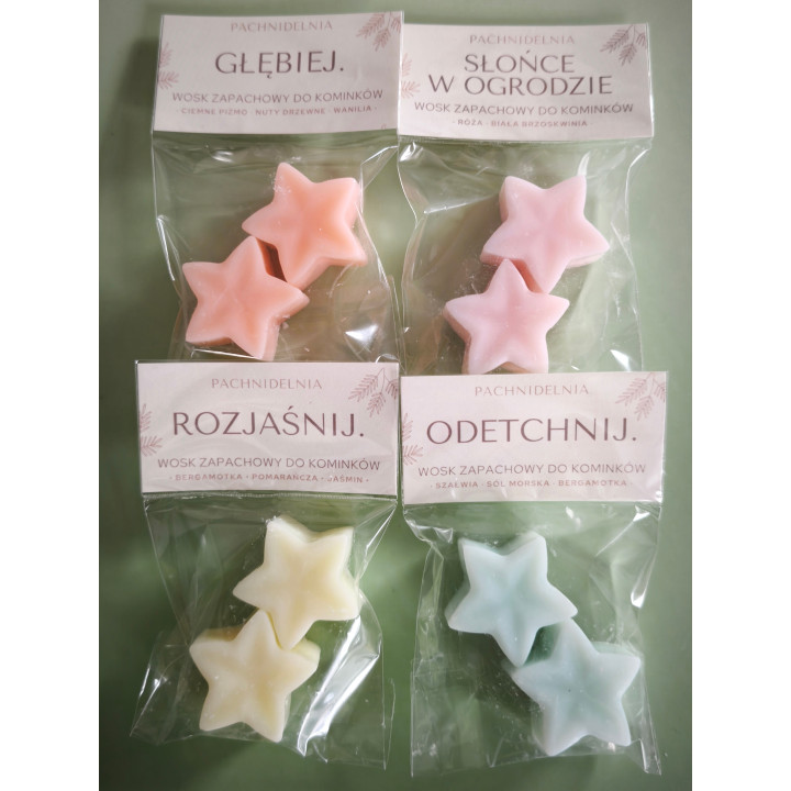 Zestaw mini wosków zapachowych – 4 zapachy | Pachnidelnia