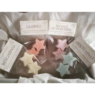 Zestaw mini wosków zapachowych – 4 zapachy | Pachnidelnia