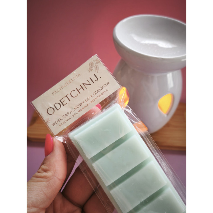 ODETCHNIJ. – wosk zapachowy | szałwia • sól morska • bergamotka