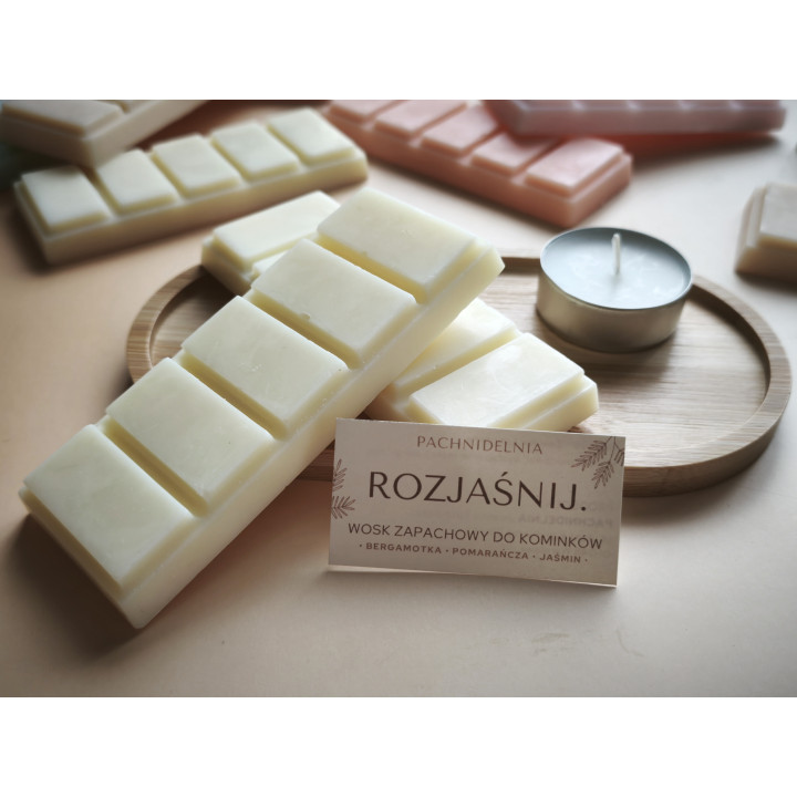 ROZJAŚNIJ. – wosk zapachowy | bergamotka • pomarańcza • jaśmin