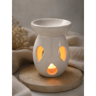 Kominek zapachowy LUMEN - ceramiczny kominek do wosków | Pachnidelnia