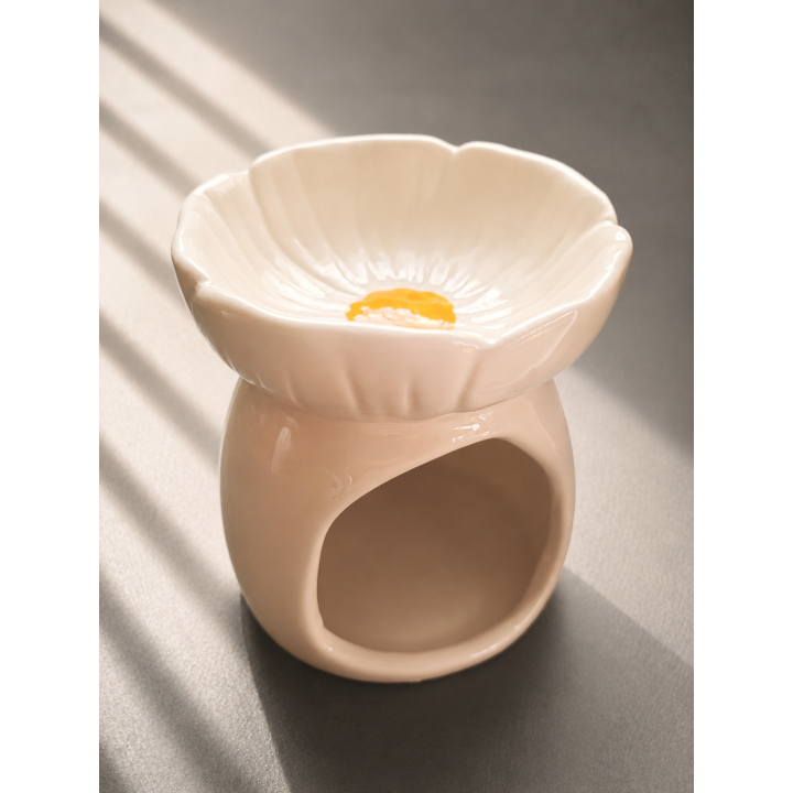 Kominek zapachowy FLORA - ceramiczny kominek do wosków | Pachnidelnia