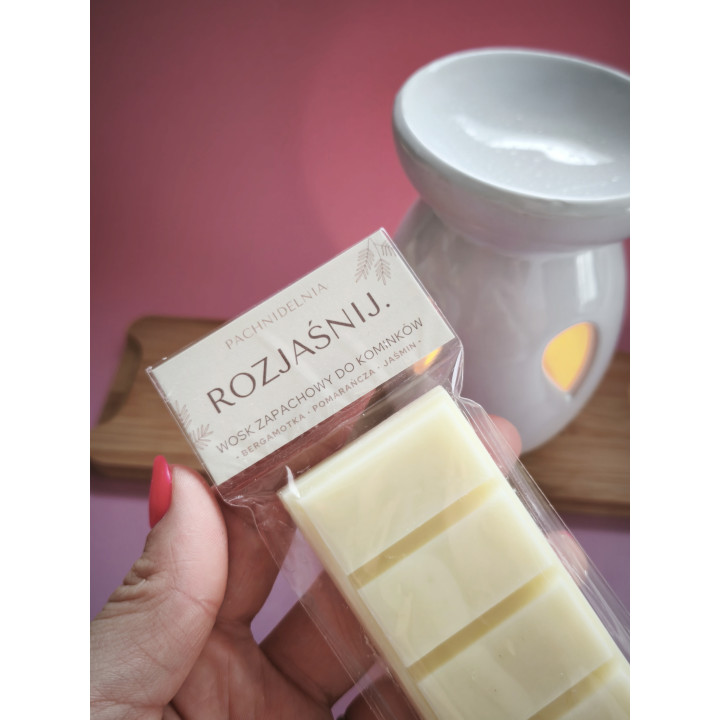 ROZJAŚNIJ. – wosk zapachowy | bergamotka • pomarańcza • jaśmin