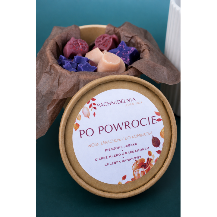 Po powrocie - jesienny limitowany wosk zapachowy | PACHNIDELNIA