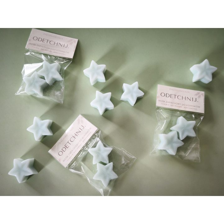 ODETCHNIJ. – wosk zapachowy mini | szałwia • sól morska • bergamotka