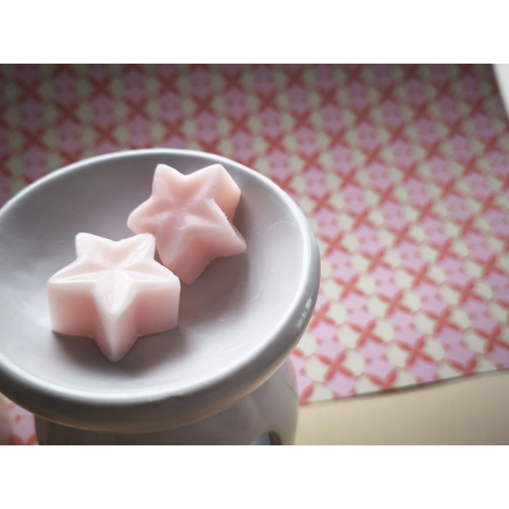 SŁOŃCE W OGRODZIE – wosk zapachowy mini | róża • biała brzoskwinia