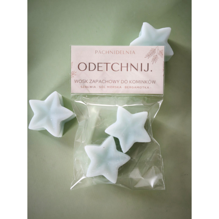 ODETCHNIJ. – wosk zapachowy mini | szałwia • sól morska • bergamotka